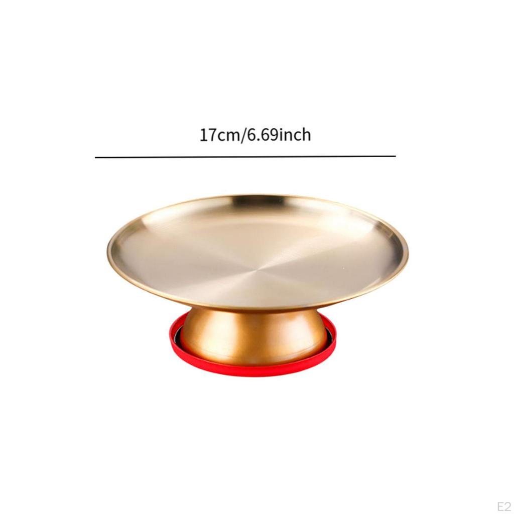 Altar Blessing Plate, Fruit Bowl for Buddha Worship and Kitchen Use
