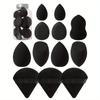 Makeup Sponge Set Blender Sponges 10 Pcs for Foundation Powder Liquid Professional Beauty Sponge Super Soft Facial Makeup Tools