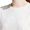 Adidas Women's Signature Graphic Print T Shirt Off White IX3763