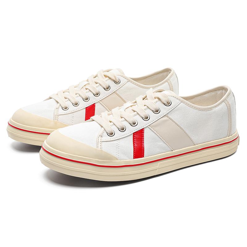 YRZL Men's Canvas Shoes Lightweight Comfortable Casual Sneakers for Men Walking Shoes Slip Resistant Breathable Outdoor Footwear