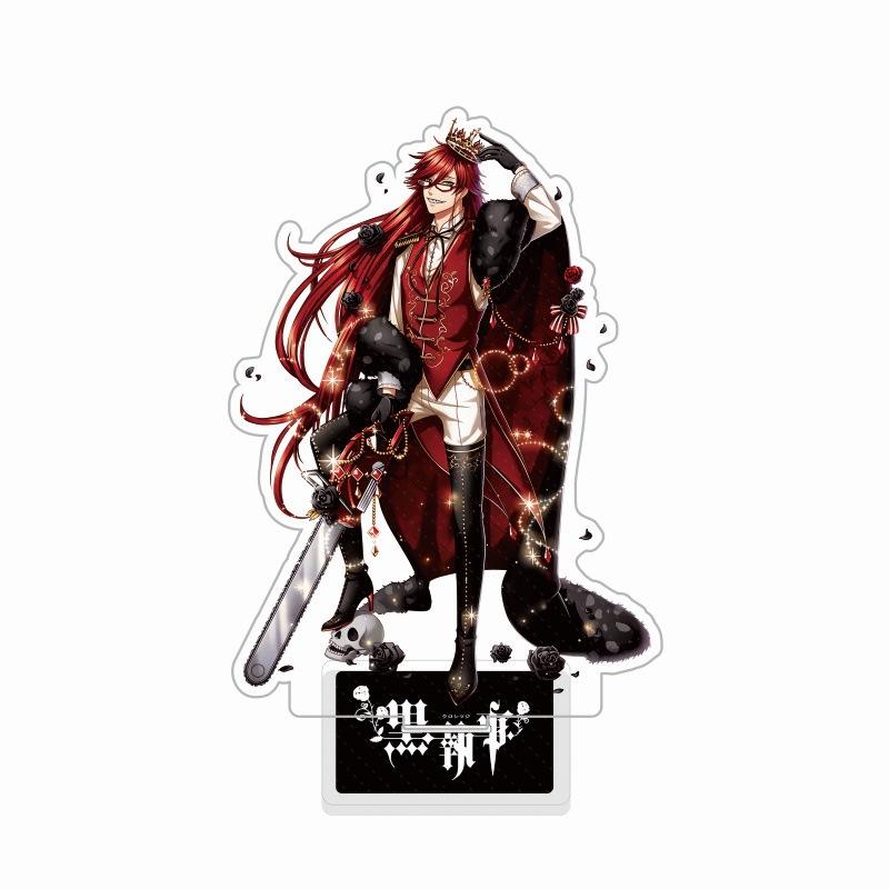 Anime Black Butler Acrylic Stand Model Cosplay Charm Characters Ornament Accesorios  Gifts 15cm