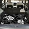 1Pcs Diatom Mud Floral Car Trunk Mat Anti Slip Cargo Liner Waterproof Rear Storage Protector Floor Mat SUV Sedan