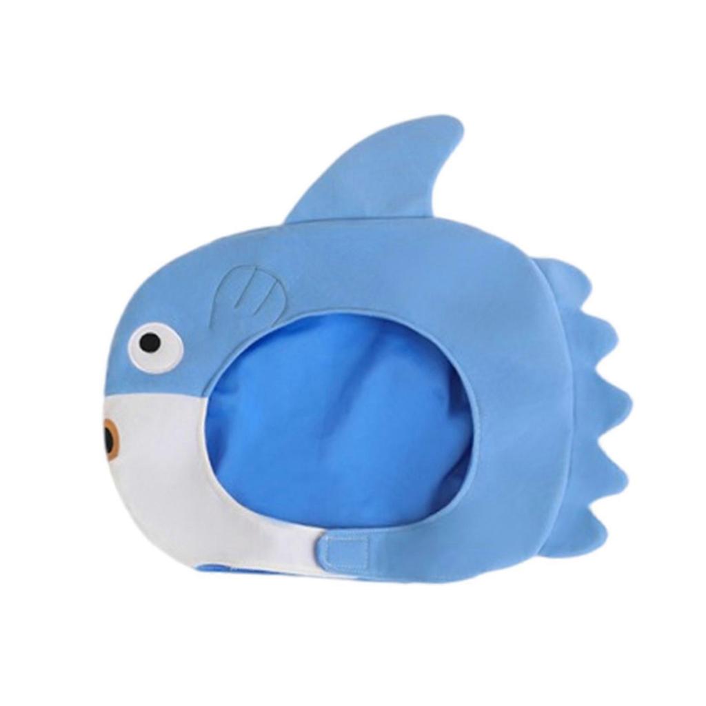 Upside down Fish Hat Soft Comfortable Hat Breathable Warm Hat Trendy Youth Hat for Skiing Camping Sky Blue