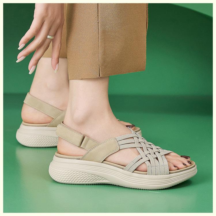 MD Sole Casual Lightweight Elastic Thick Sole Summer Sandals 2025