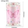 Butterfly Party Tableware Set: Plates, Napkins, Tablecloth for New Year, Spring, and Birthday Celebrations.