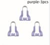 1/2/3pcs 3D Wide Nose Shaper Hurtless U-shaped Beautiful Nose Clip Nose Up Lifting Shaping Bridge Straightening Soft Beauty Tool