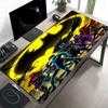 Superheroes Print Mouse Pad, Anti‑Slip Desktop Keyboard Mat, for PC Laptop Gaming Working Daily Use, Cool Festival Surprise Gift