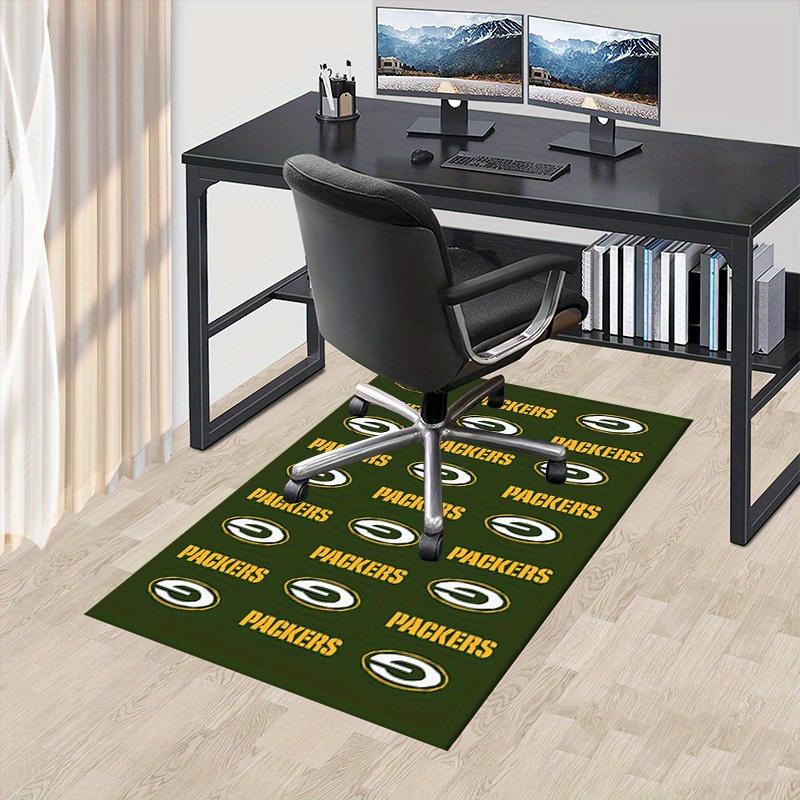 

Office Carpet Green Bay Packers Logo Patterned, Sofa Rug, Chair Mat Protection 60cm by 90cm