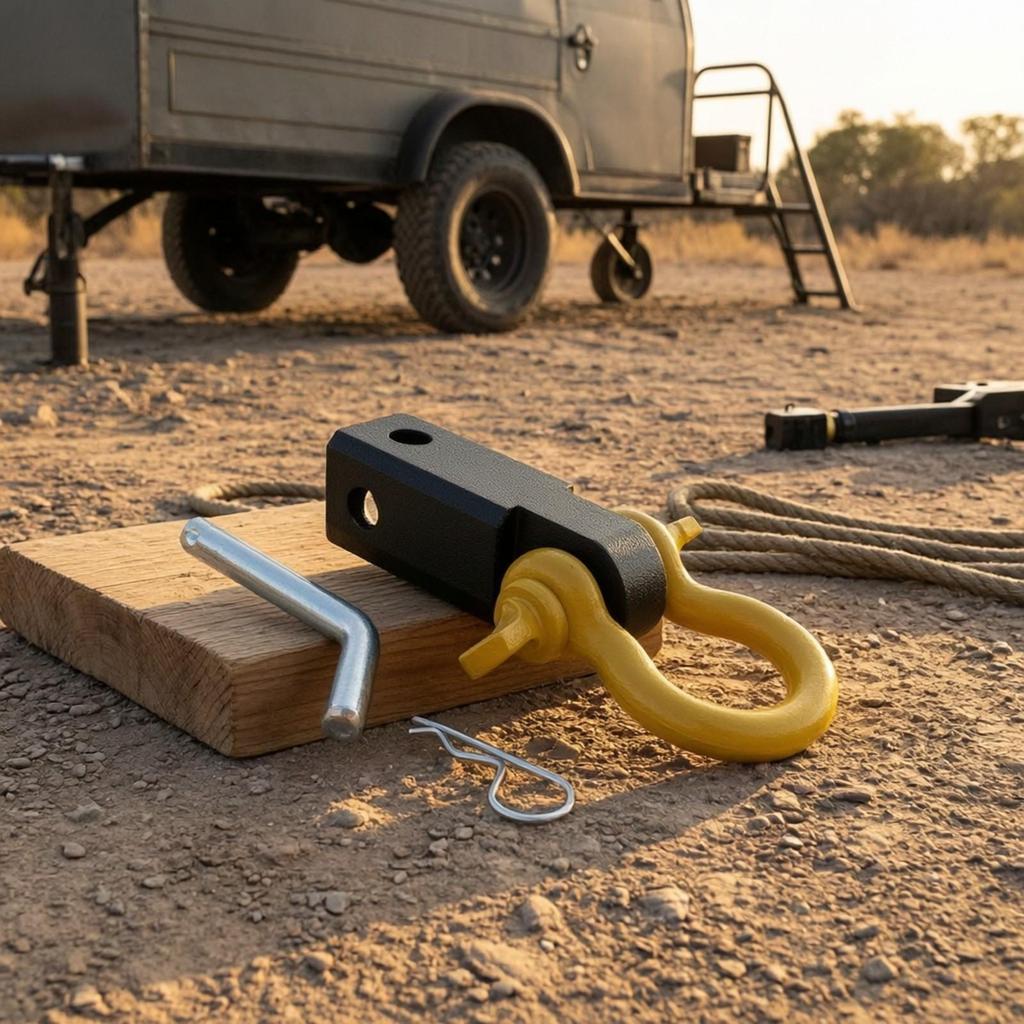 Hitch Receiver All-Terrain Hardware High Strength for Trailer Towing