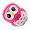 Cute Owl Shape Kitchen Manual Timer Mechanical Home Cooking Counters Clock(Rose)
