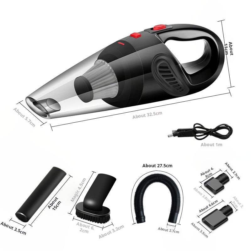 Car Vacuum Cleaner Charging Wireless Vacuum Cleaner Dual-purpose Dry And Wet Vacuum Cleaner Usb Vacuum Cleaner For Household Use