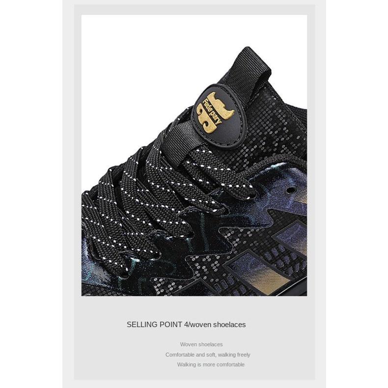 Daddy Schuhe Sommer Schwarz Weiches Leder Weiche Sohle Luftgepolsterte Reiseschuhe Sommer All Match Atmungsaktive Freizeit Sport Herrenschuhe