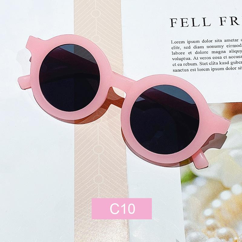 Cute Kids Sunglasses Parent Child Frosted Glasses New 1-8 Year Old Baby Decorative Sunglasses Trendy Kids Sunglasses