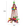 Wear-resisting Anti-bite Parrot Chew Toy Bird Rope Perches Bird Tearing Toys Bird Climbing Ladder