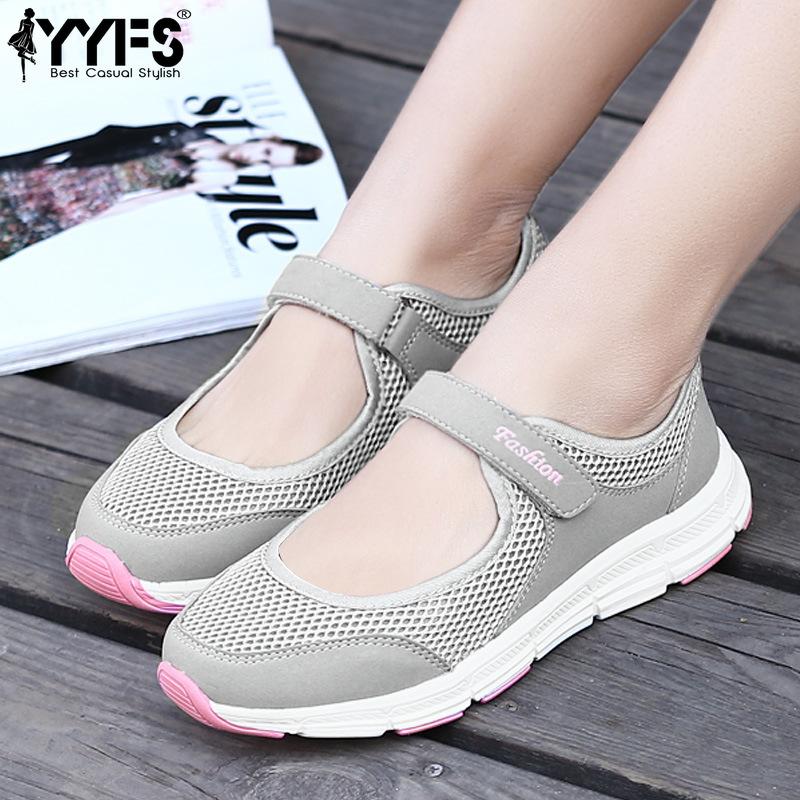 Women's Sneakers Breathable Sneakers Women's Shoes Women's Mesh Women's Summer Shoes Walking Women's Vulcanized Shoes Women's Sneakers