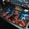 Horseman of Hell Color Mouse Pad Large Gaming Table Cushion Non-slip Laptop Tablet Big Mousepad XXL Mat Mini PC Playmat With Lock edge