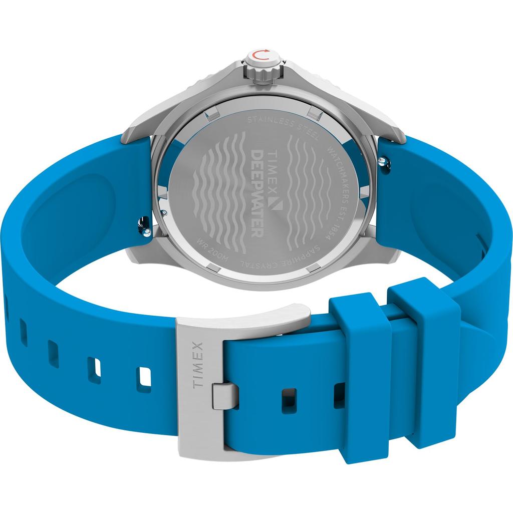 TIMEX Deepwater Meredian 200 Quartz 20 ATM Water Sapphire Blue TW2Y40400 Men's Watch