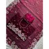Party & Wedding Wear Soft Space Silk Saree – Elegant Embroidery CollectioN
