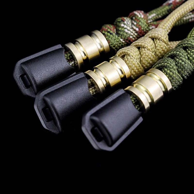 4Pcs Metal Lanyard Bead Paracord Beads Paracord Bead Lanyard Beads Knife Pendant