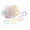 10Pcs/Lot Colorful Acrylic Five-Pointed Star Loose Pendent For DIY Necklace Bracelet Jewelry Making Accessories Supplies