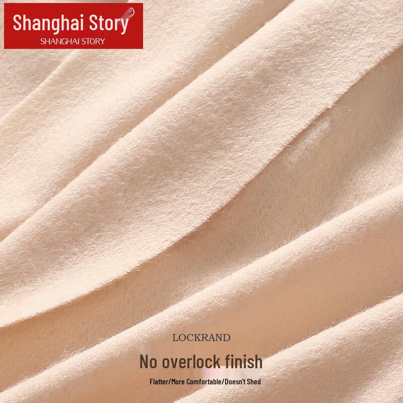 Shanghai Story Women's 100% Wool Embroidered Shawl
