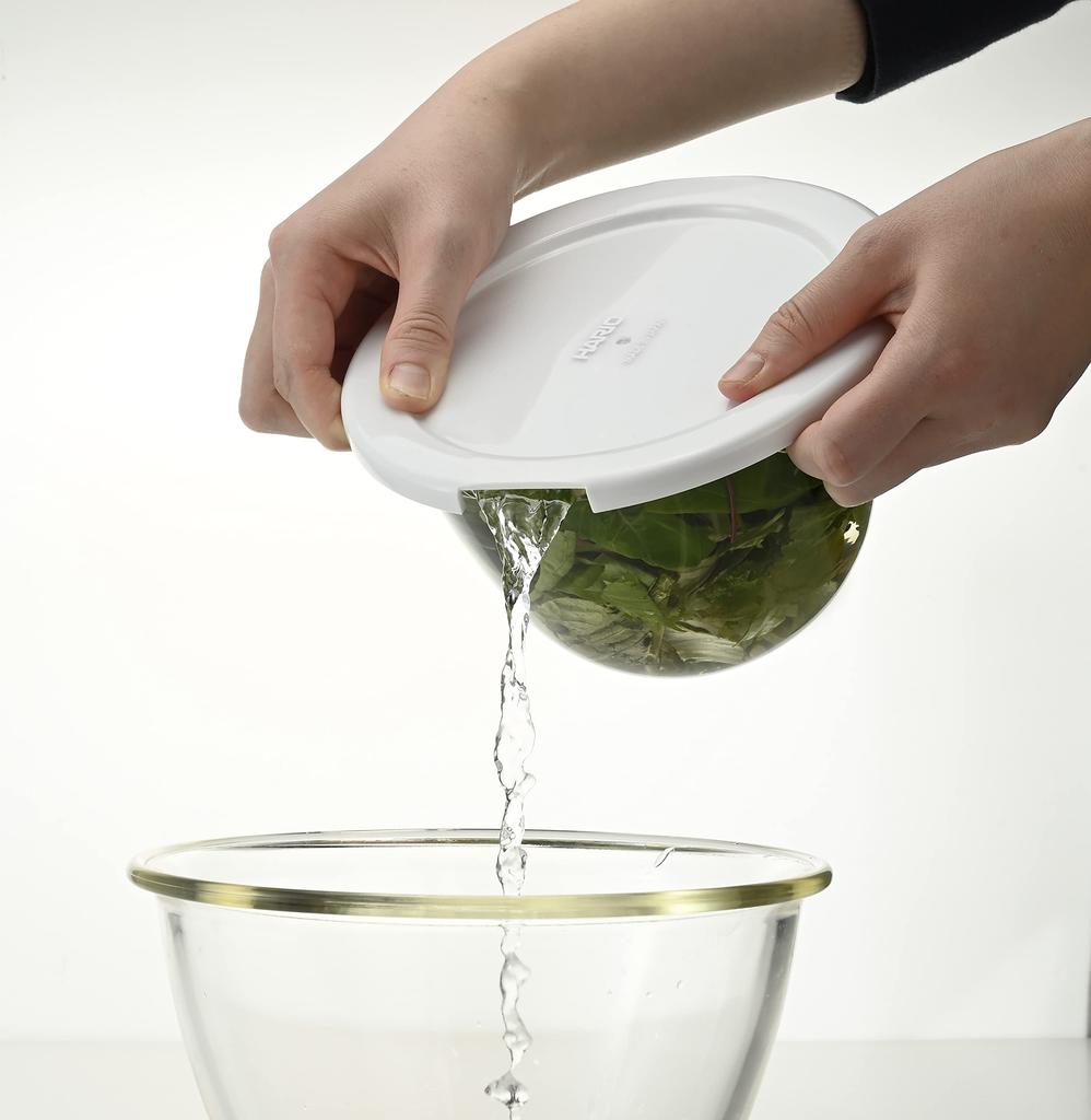 Hario Set of 3 Microwave Lids for Heat-resistant Glass Bowls F-MXP-1236-W