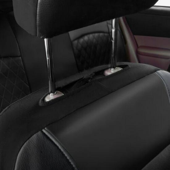 Diamond Quilted Car Seat Cover - PU Leather & PVC for Export To Europe & America