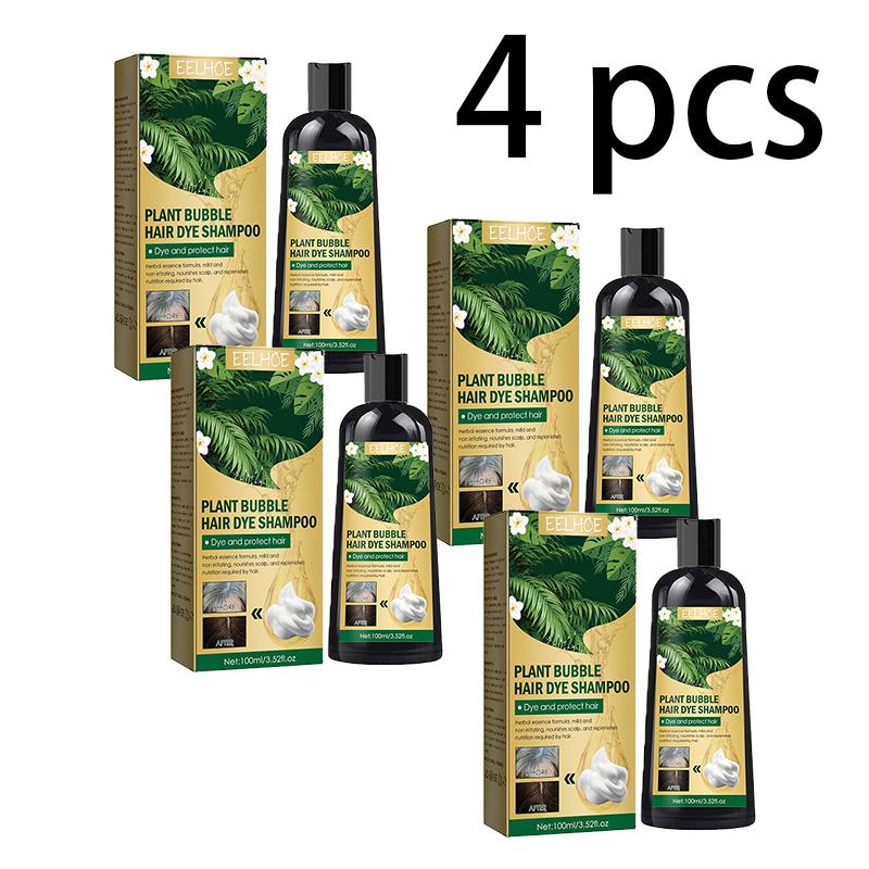 Soin Capillaire Mousse Botanique Cheveux Noirs Naturels Cheveux Auburn Beauté Soin Capillaire Couleur Facile Longue Durée Doux et Non Irritant
