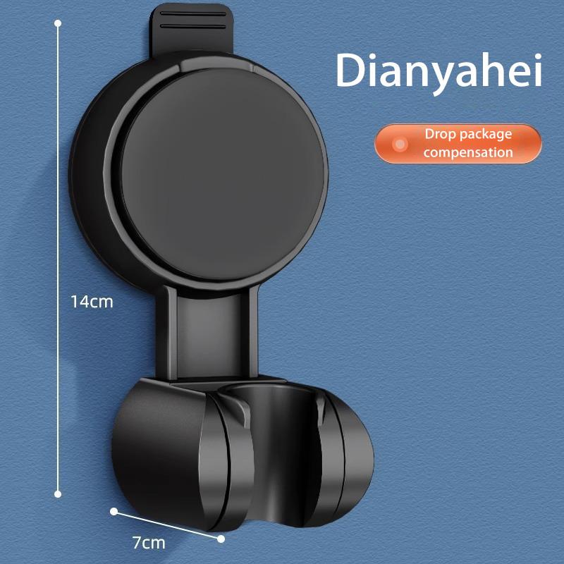 Suport suport duș pentru baie murală dușă ventuză reglabil portabil montat pe perete suporturi mari pentru cap de duș relocabil