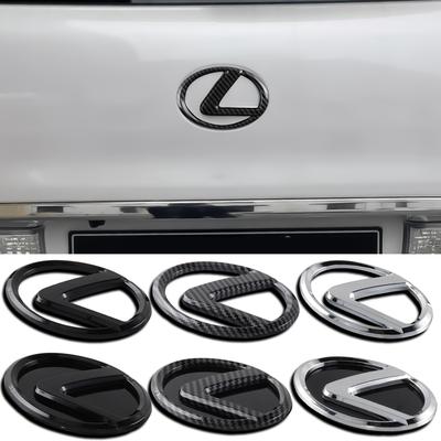 Car Front Grille Rear Logo Auto Emblem Sticker Accessories For F SPORT GX460 Ct200h IS250 ES 220D IS200 Fsport GS GX IS LS