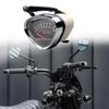 12V Universal Motorcycle Odometer Speedometer With Backlight Pointer Tachometer Headlight Turn Signal Indicator