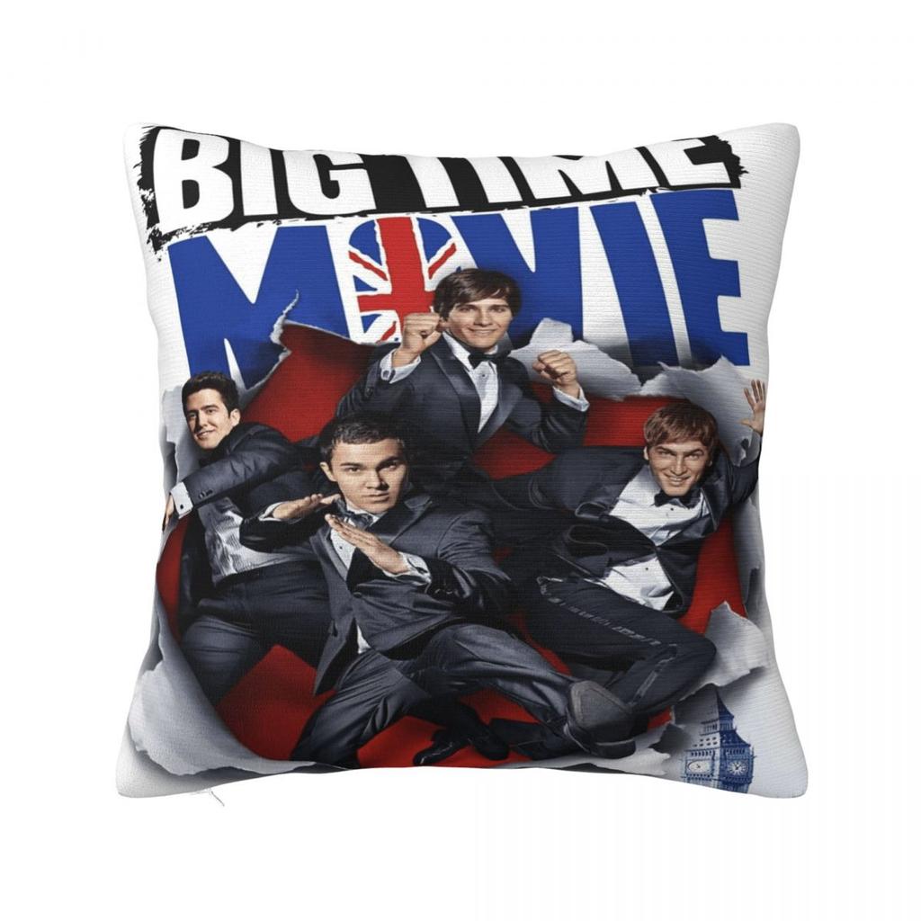 Big Time Rush Rock Band Federa Prodotto Federa Stampata Federe Decorazioni per la Casa Quadrata Multitaglia