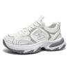 Casual Sports Shoes - Loose Sports Style Lace Up Low Top Shoes, for Outdoor Activities, Hiking, Skateboarding,Plus Size Fashionable Sports Shoes