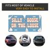 Silly Goose 6x12 Novelty License Plate, Funny Aluminum Car Tag with Playful Design