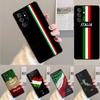 Custodia per telefono Flag Italia per Samsung Galaxy note 10 pro S26 Ultra S23 S24 FE S25 S21 S22 PLUS Cover antiurto