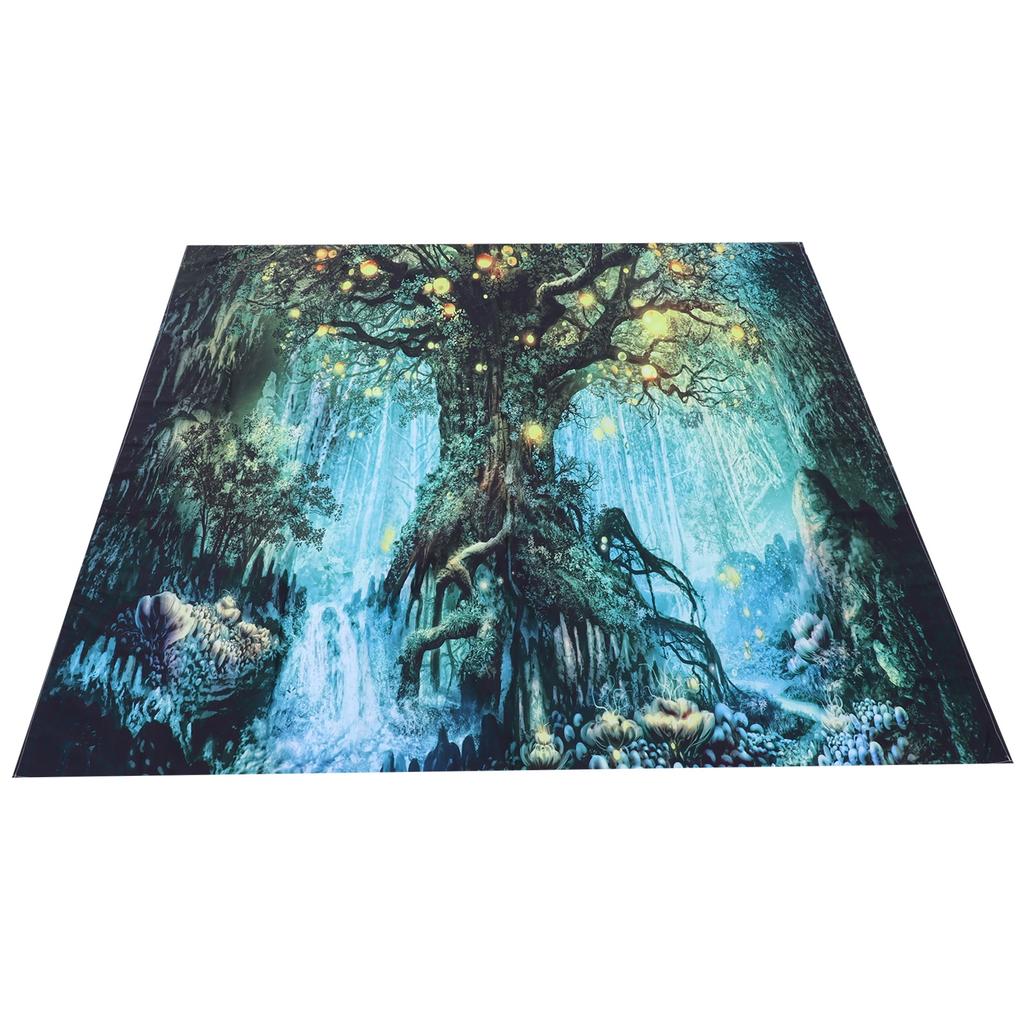 Forest Tree Pattern Tapestry Wall Hanging Beach Blanket Home Background Art Decor