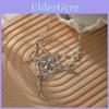 Collier Pendentif Croix d'Épine Design Géométrique Unique Pour Femmes Style Décontracté Tendance