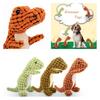 Plush Sound Toy For Dogs And Cats Durable And Chewable Pet Toy For Teeth Grinding And Stress Relief Orange