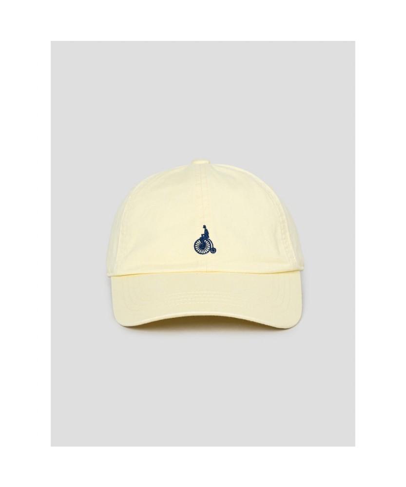 Binpolaegseseoli Cotton Twill Logo Washed Ball Cap - Yellow