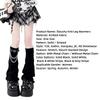 Striped Knit Leg Warmers Slouchy Knit Leg Warmers Socks Fashion Slouchy Leg Covers  For Women