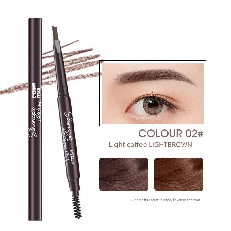 Li Jiaying Recommend Eyebrow Pencil Waterproof Sweat-Proof Long Lasting Fadeless Not Smudge Nature Distinct Look Beginner Genuine Goods