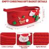 Christmas Basket Decorative Christmas Hamper Hamper Box Treats Decoration For Celebration Party Birthday Housewarming Women