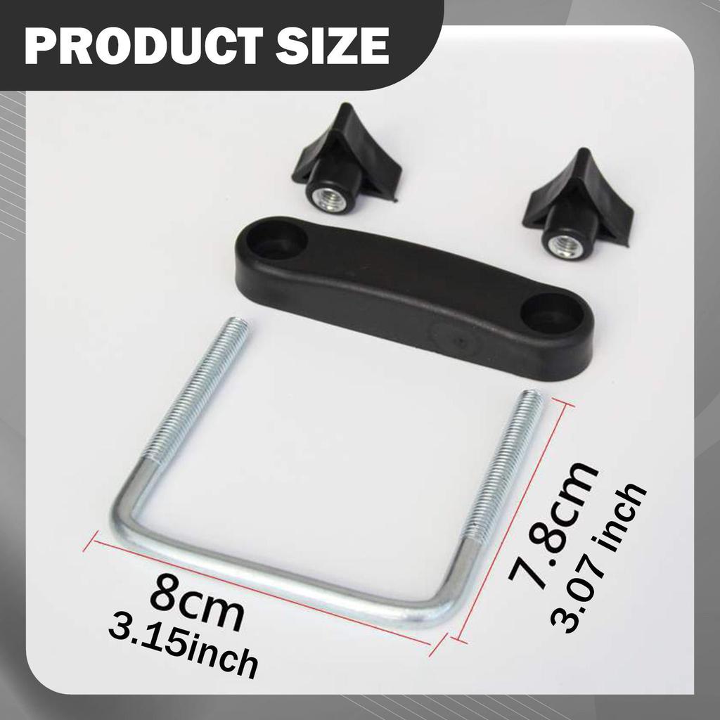 Clamp for Roof Box, Mounting Accessory Van And Car, Practical, Compatible with Most Cars