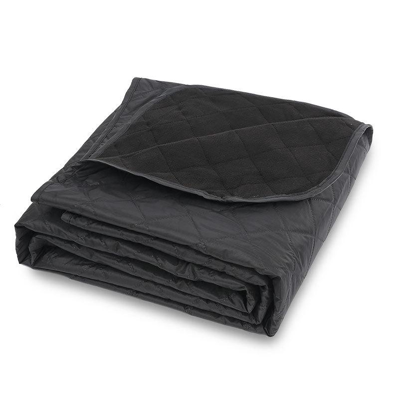 Waterproof Polar Fleece Camping Blanket: Windproof, Thick, Portable Picnic & Nap Mat