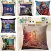 Pillow Game Case Cover Living Room Decoration Christmas Linen Halloween