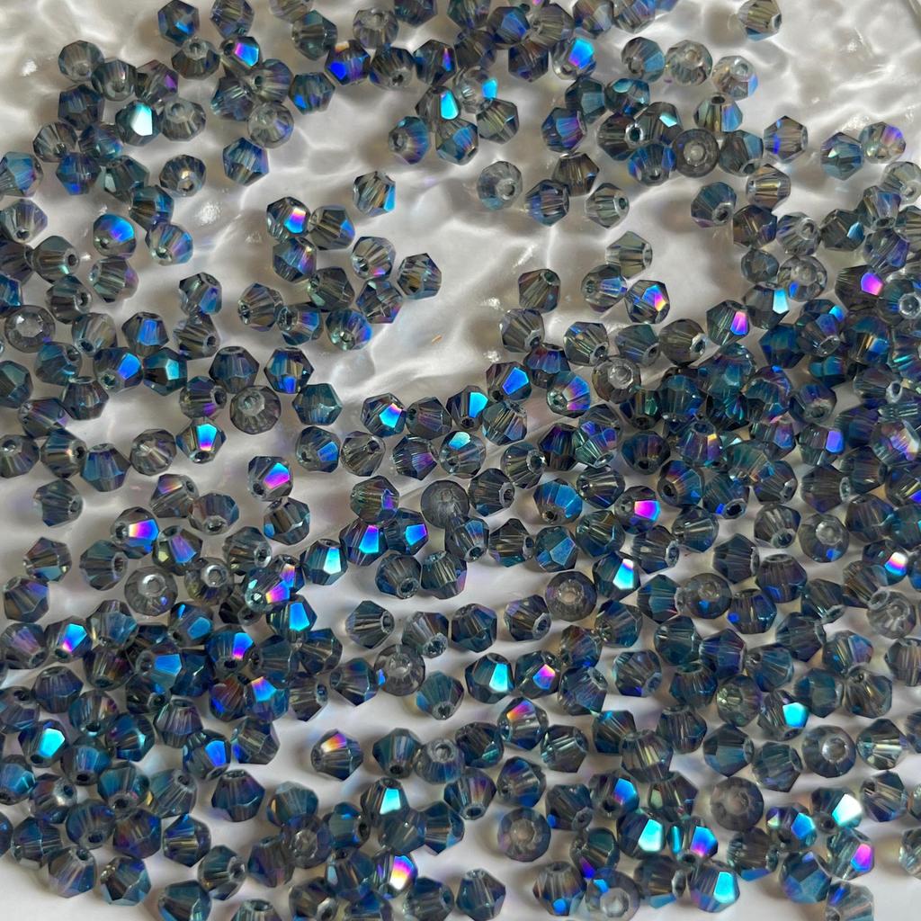 4mm Rhombus Loose Beads for DIY Jewelry: Bracelets, Necklaces, Earrings