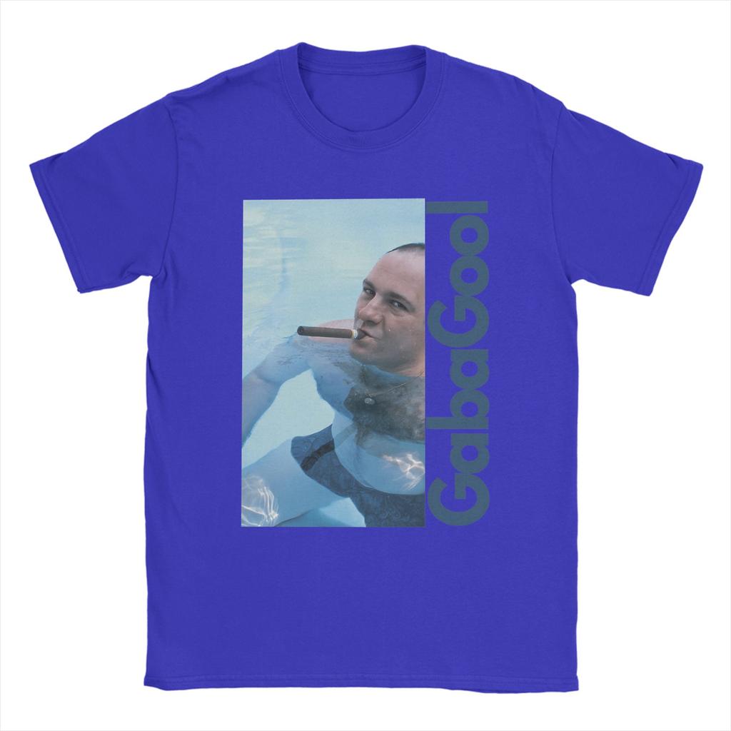 Summer Gabagool Tony Soprano Trendy Cool T Shirts Cotton Tee Shirt for Unisex Y2K Casual Pattern Short Sleeve Clothing