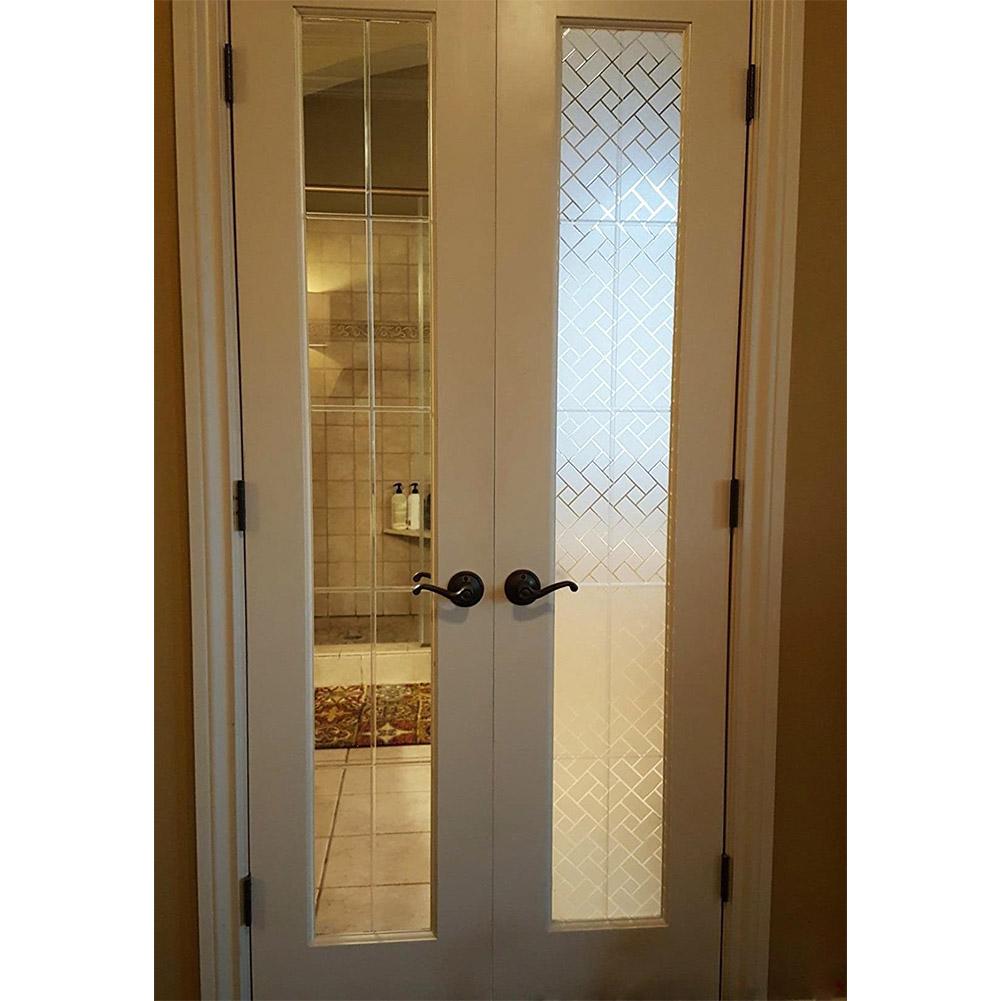No Glue Static Cling Opaque Frosted Window Film for Home Office