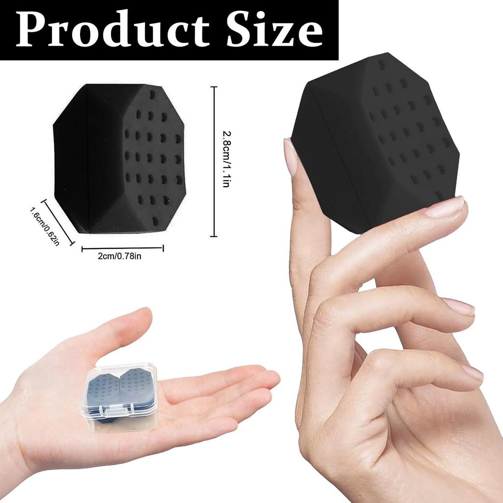 MAYCREATE® 2Pcs Jawline Exerciser Tool for Men Women 45lbs Silicone Jaw Trainer Face Shaper Slimmer Neck Toning, for Beginner, Intermediate & Advan