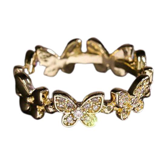 Inel de deget Fluturi Bijuterii de deschidere Inel reglabil în stil coreean pentru logodnă